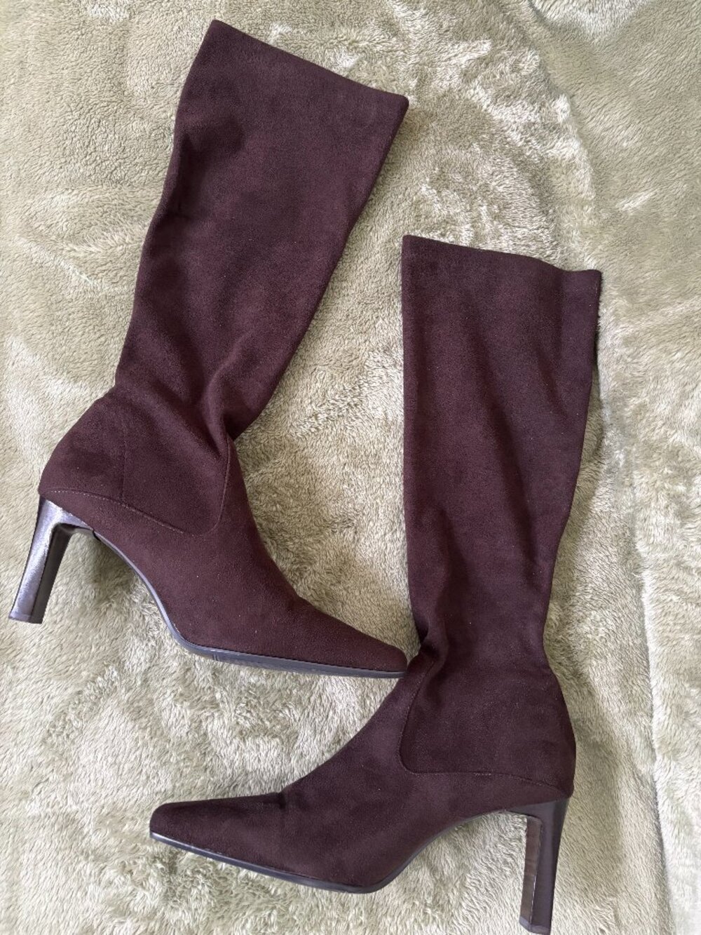 Valerie Stevens COLEY ValfFex Pull-On Faux Suede Boots  (Women's Size: 10 US)